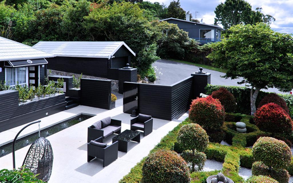 Black Swan Lakeside Hospedaje Hotel Boutique Rotorua Exterior foto